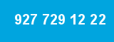 927 729 12 22 927 729 12 22